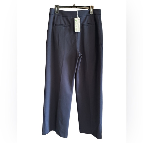 NWT Boden Woman's Navy Straight Leg Pants, Size 12 - Picture 3 of 10